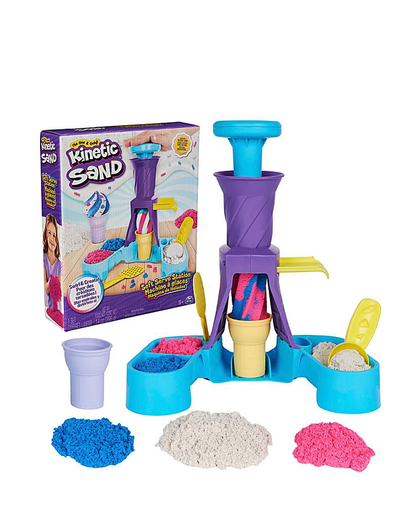 Spin Master Kinetic Sand Soft Serve Station Playset