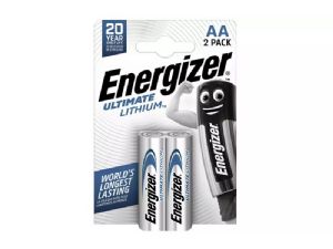 Energizer Ultimate Lithium AA Batteries 2 Pack