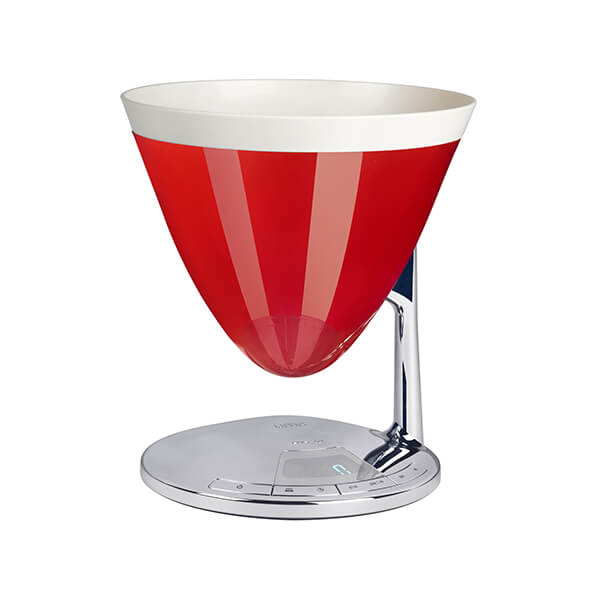 Casa Bugatti - Uma Weighing Scales and Timer - Red