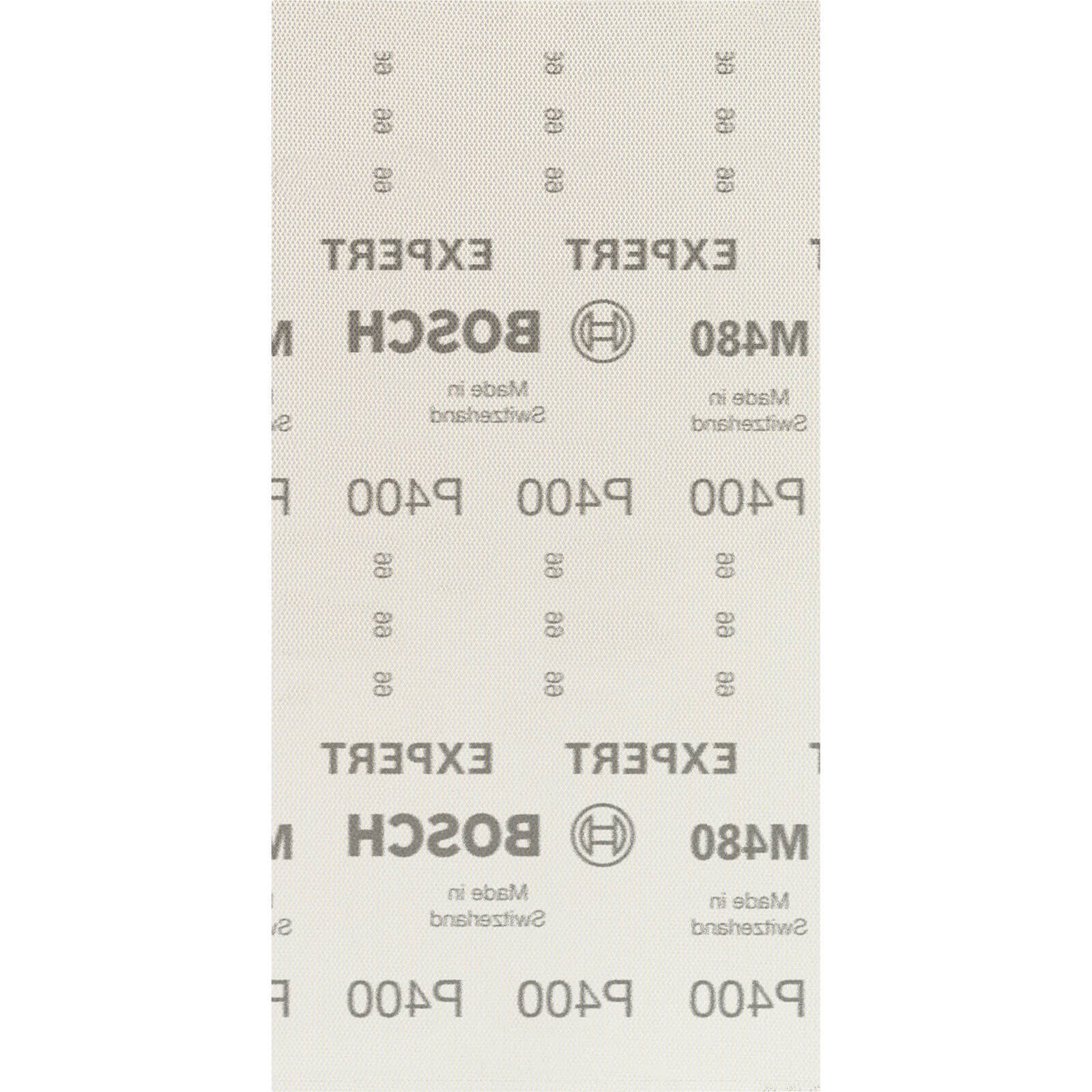 Bosch Accessories Bosch Expert M480 115mm x 230mm Net Abrasive Sanding Sheets 115mm x 230mm 400g Pack of 50