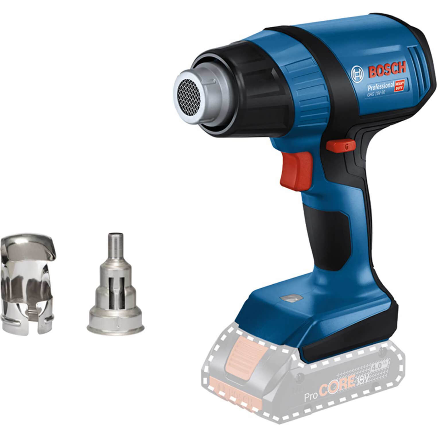 Bosch Professional Bosch GHG 18V-50 18V Cordless Heat Gun No Batteries No Charger No Case