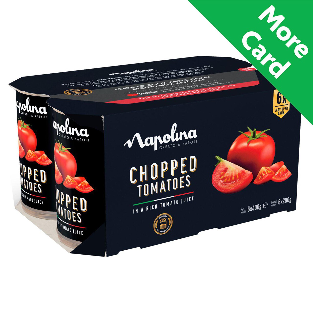 Napolina Chopped Tomatoes ( 6x400g)