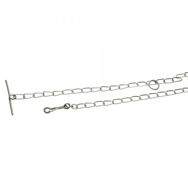 Eliza Tinsley 3mm x1.8m Nickel Plated Light Dog Chains Twisted (Box of