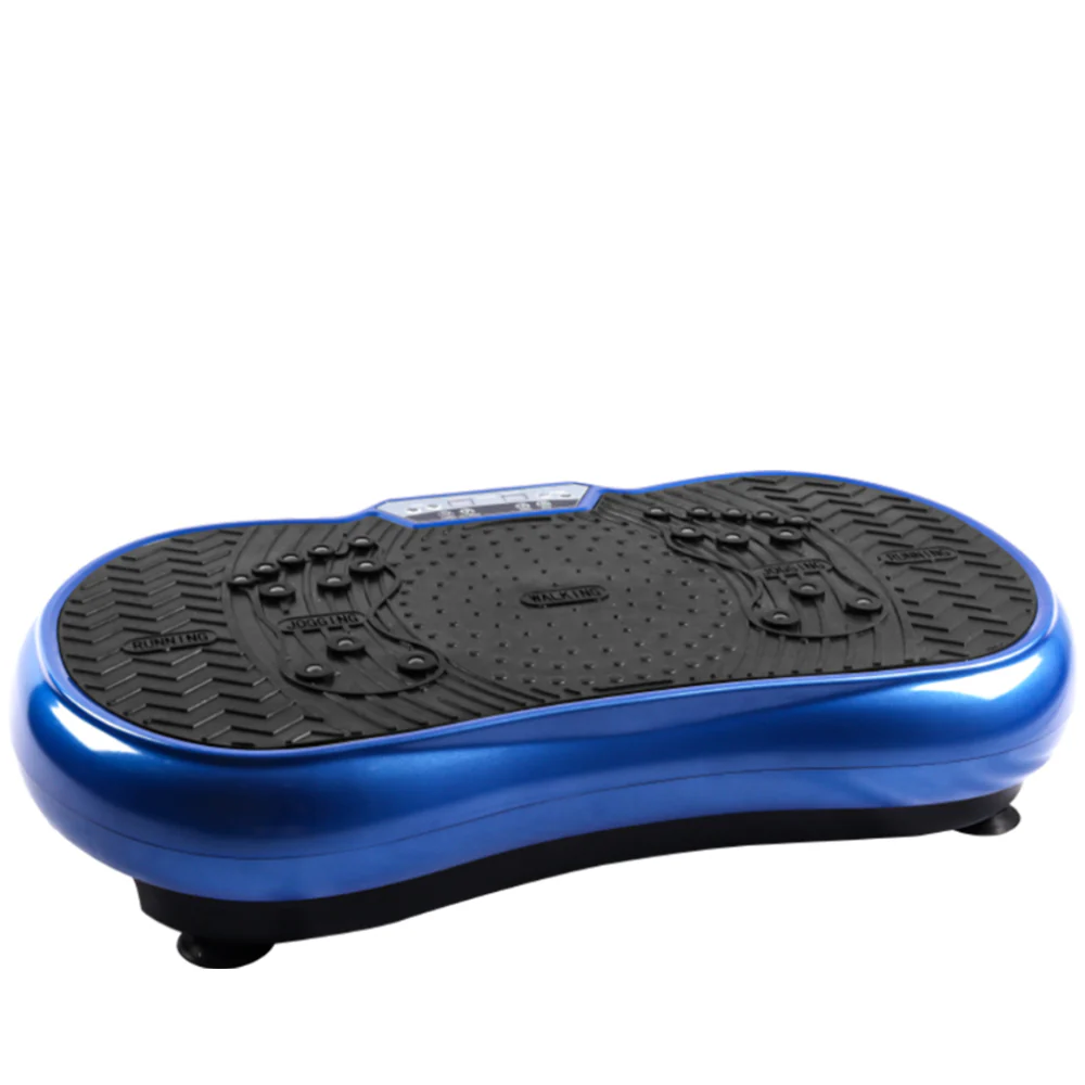 HomeFitnessCode Vibration Plate Whole Body Workout Vibration Platform for Home Training Blue