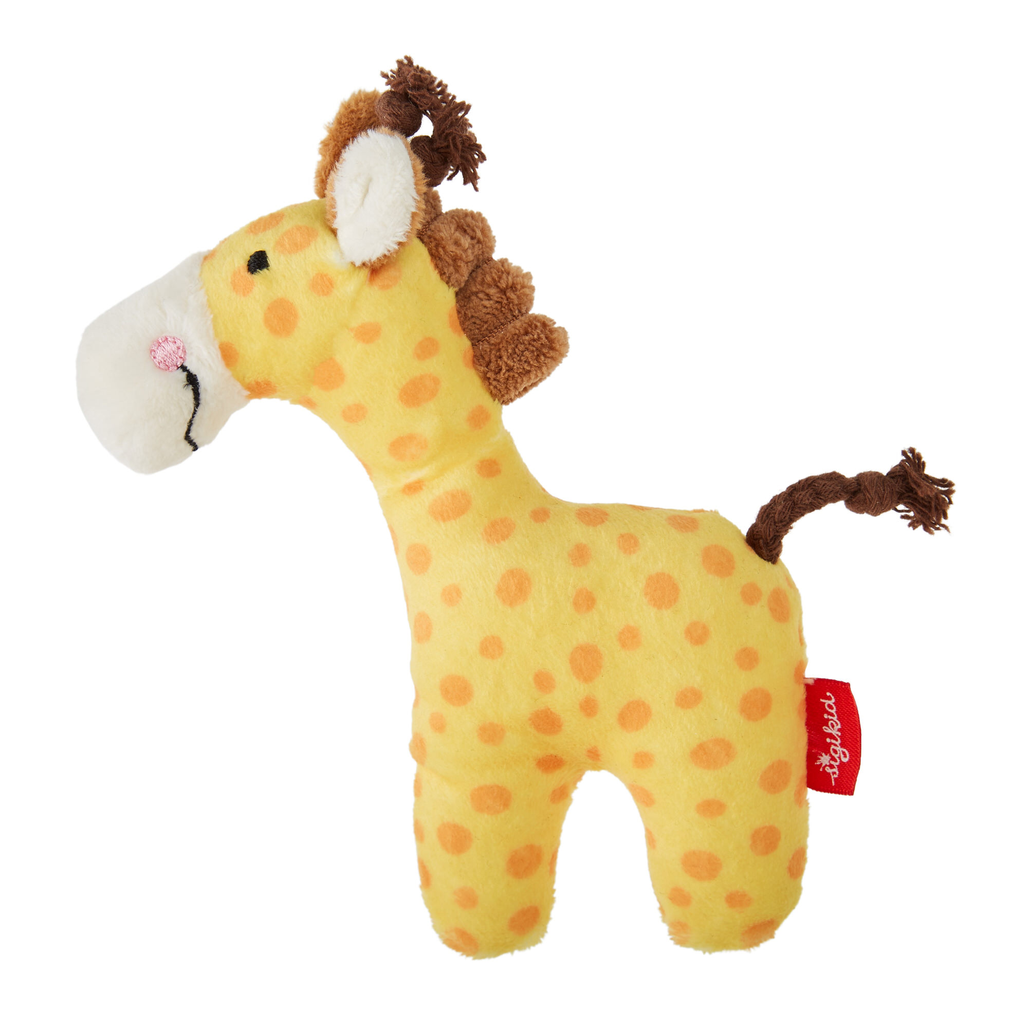 Sigikid Rassel Giraffe Red Stars Collection