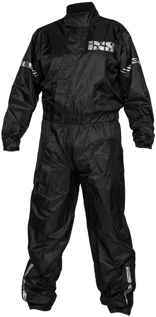 IXS Ontario 1.0 One Piece Motorcycle Rain Suit, black, Size XS, black, Size XS