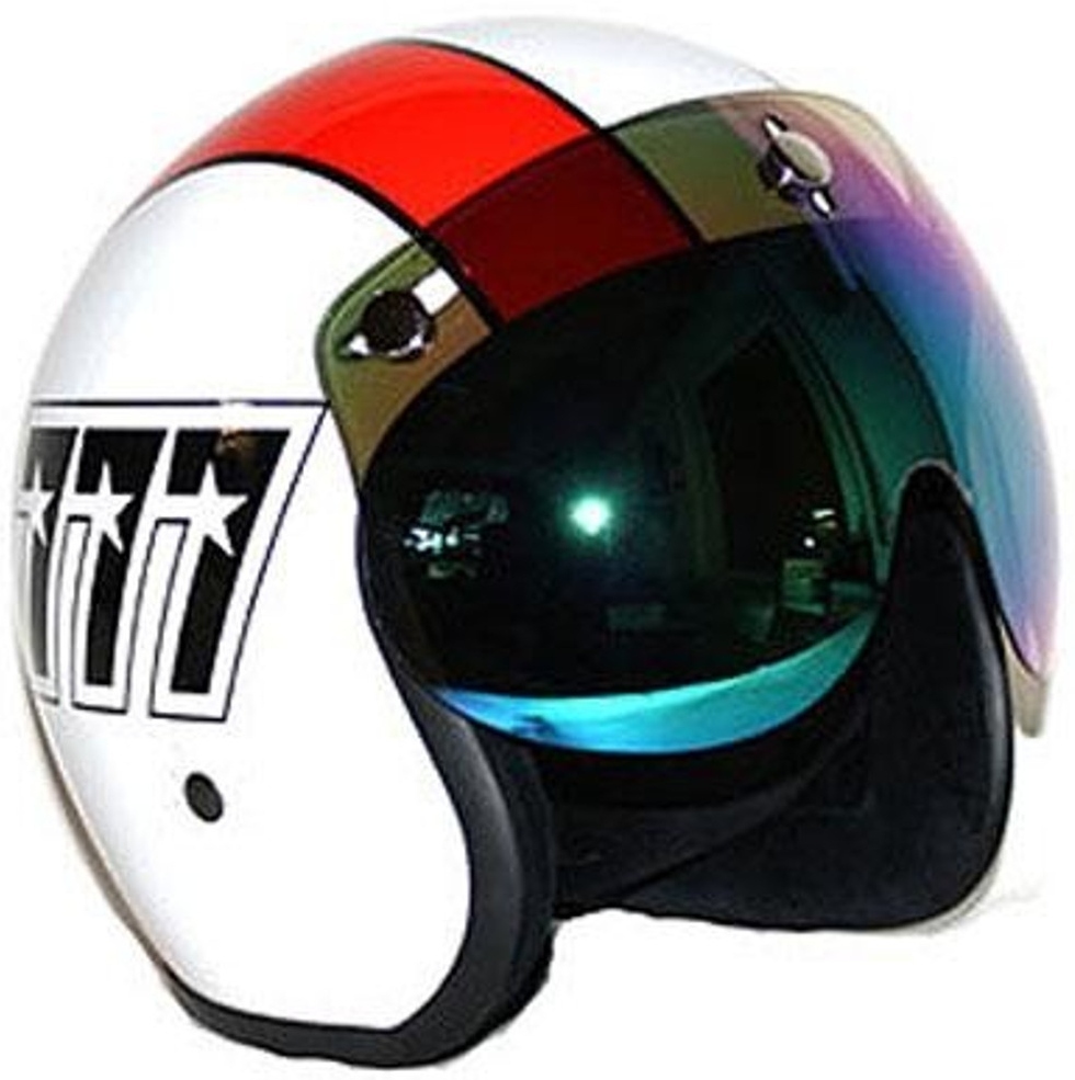 7757 Bandit Jet Visor, multicolored, multicolored, Size One Size