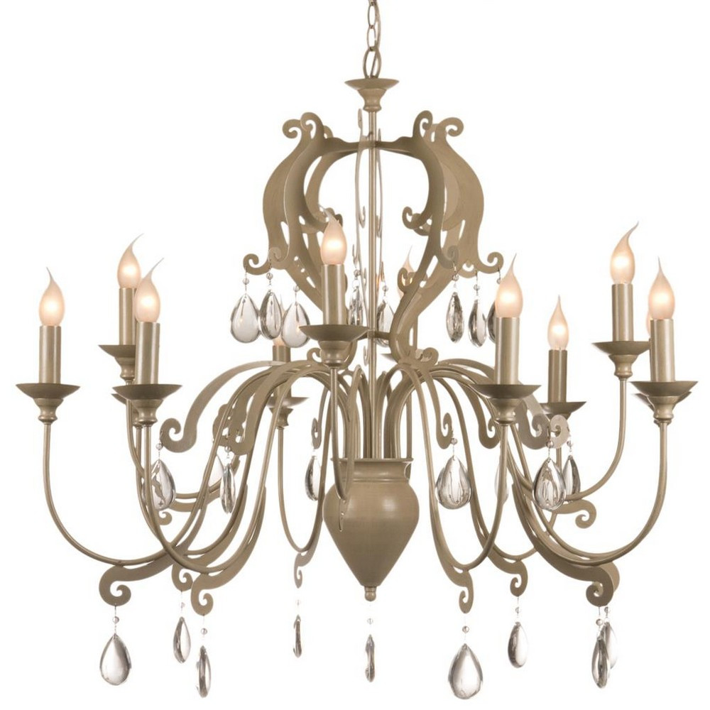 Netlighting Pedrera Multi Arm Chandeliers Ivory