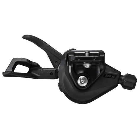 Shimano Deore M4100 Right Hand Gear Levers - 10 Speed - Black / 10 Speed / Right / I-Spev Clamp