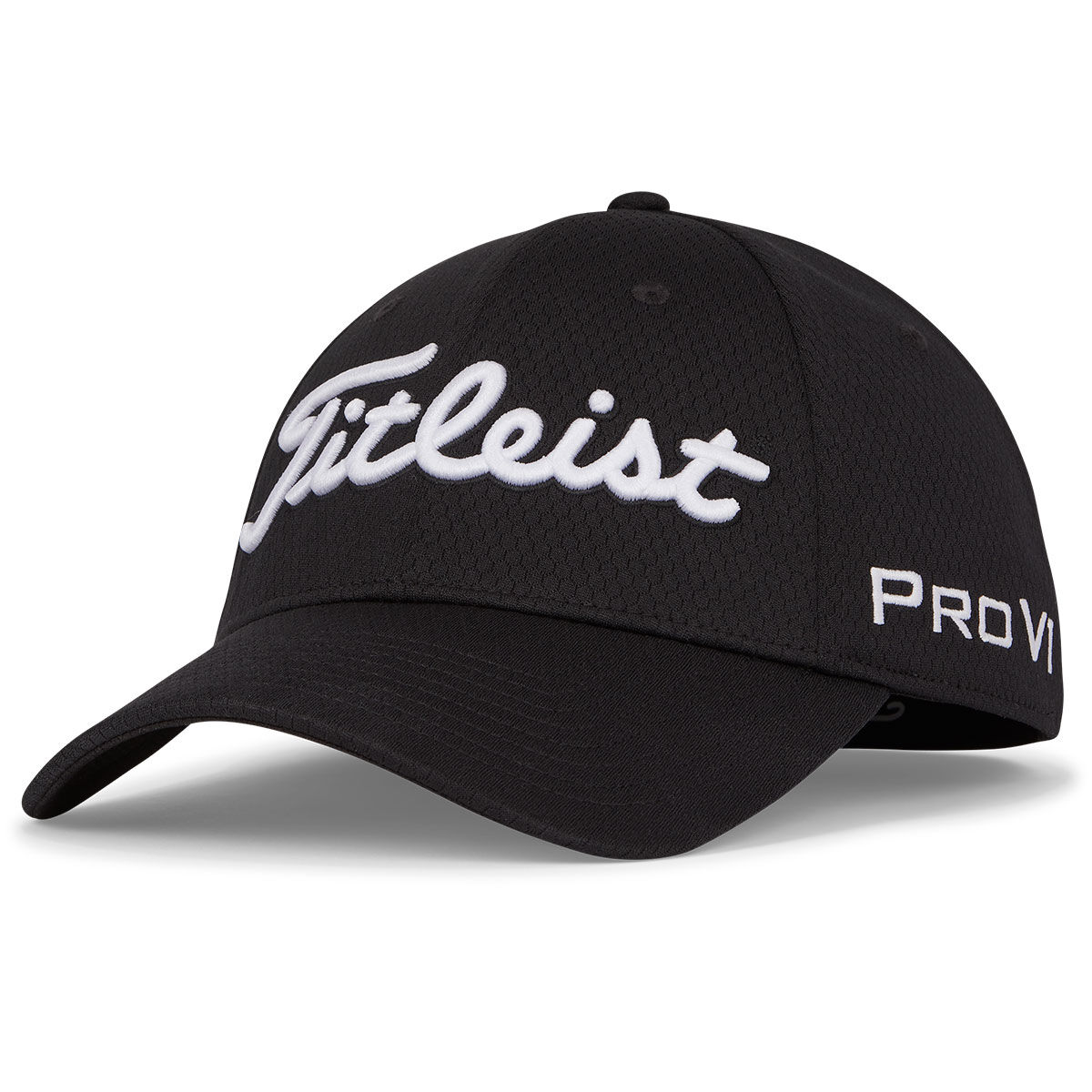 Titleist Men's Tour Elite Golf Cap, Mens, Black/white, Medium/large | American Golf