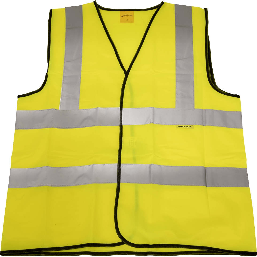 Sealey Hi Vis Visibility Waistcoat Yellow M Medium Polyester Site Road Use 9804M