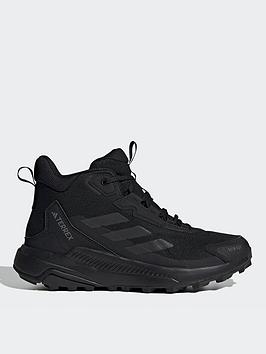  Womens Anylander Rain Ready Waterproof Hiking Boots -Black, Black, Size 6, Women