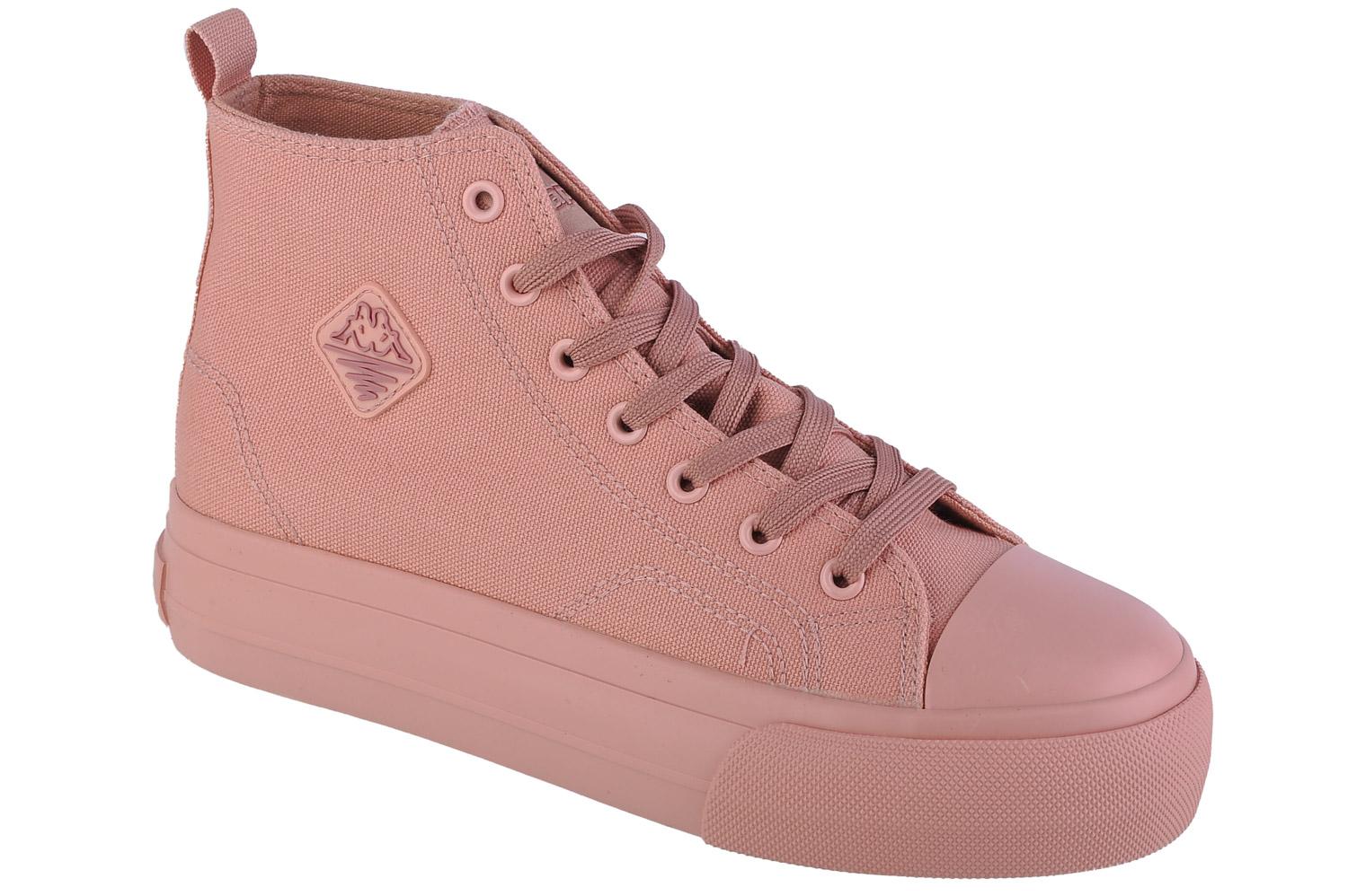 Kappa Viska OC, Womens pink Plimsolls 36 pink