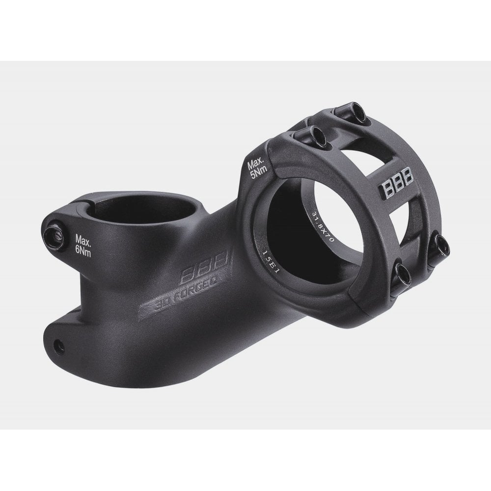 BBB Stem - HighRise MTB Stem [BHS-25] Black 90mm, 31.8mm Size: 31.8mm,
