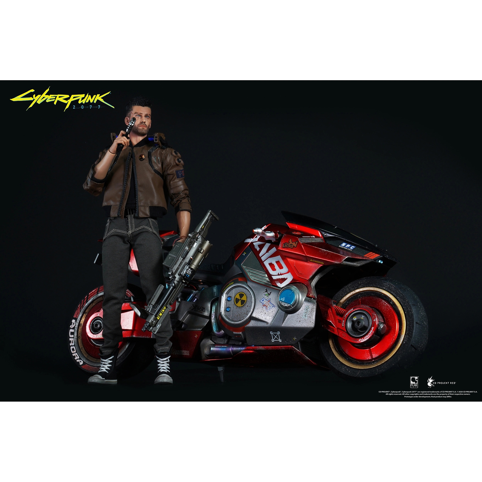 PureArts Cyberpunk 1:6 V Male and Yaiba Kusanagi Set