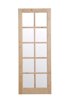 Fortia Geom 10 Lite Glazed Internal Door, (H)1981mm (W)838mm (T)35mm