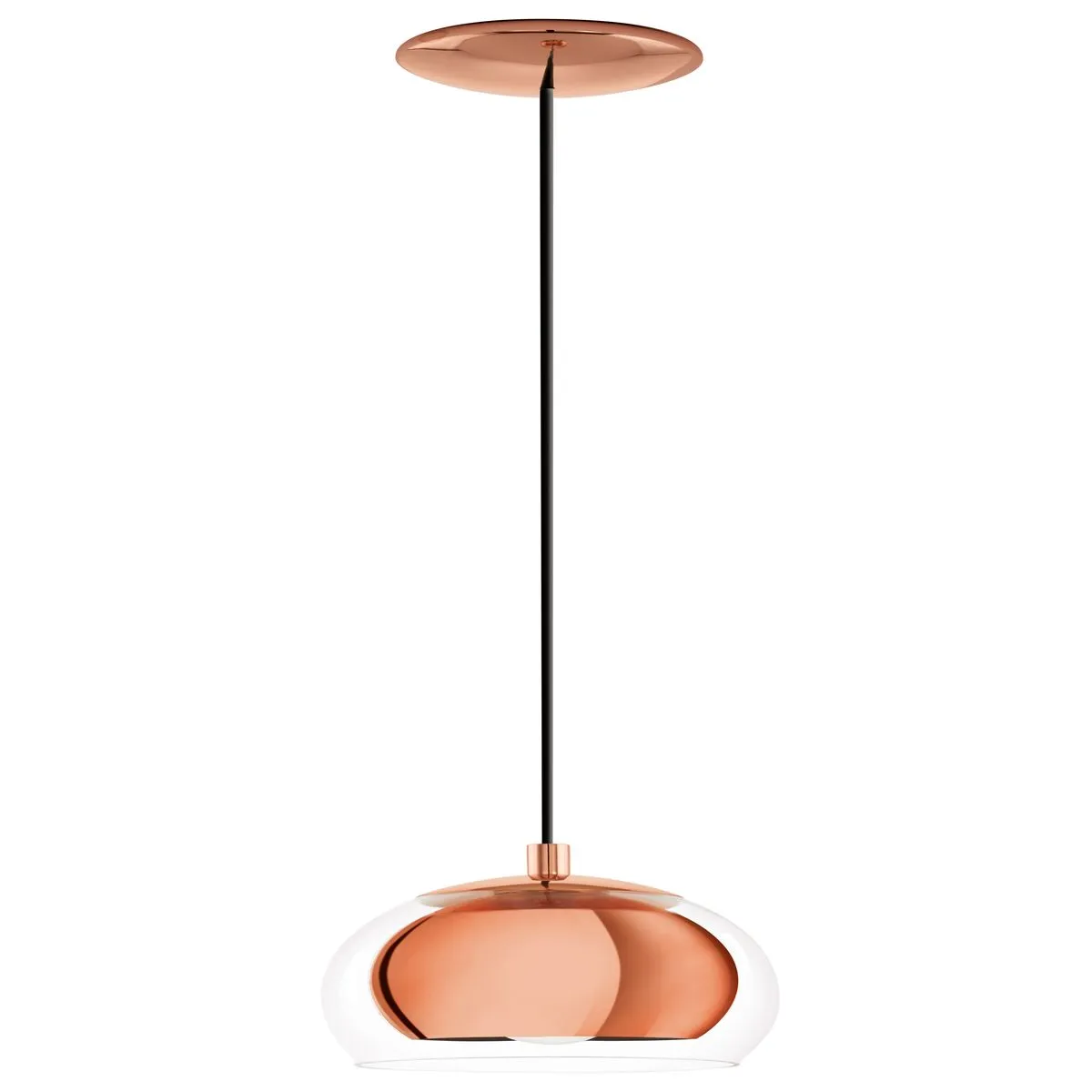 Eglo Lighting 1 leichte Anhänger Decke Licht Kupfer