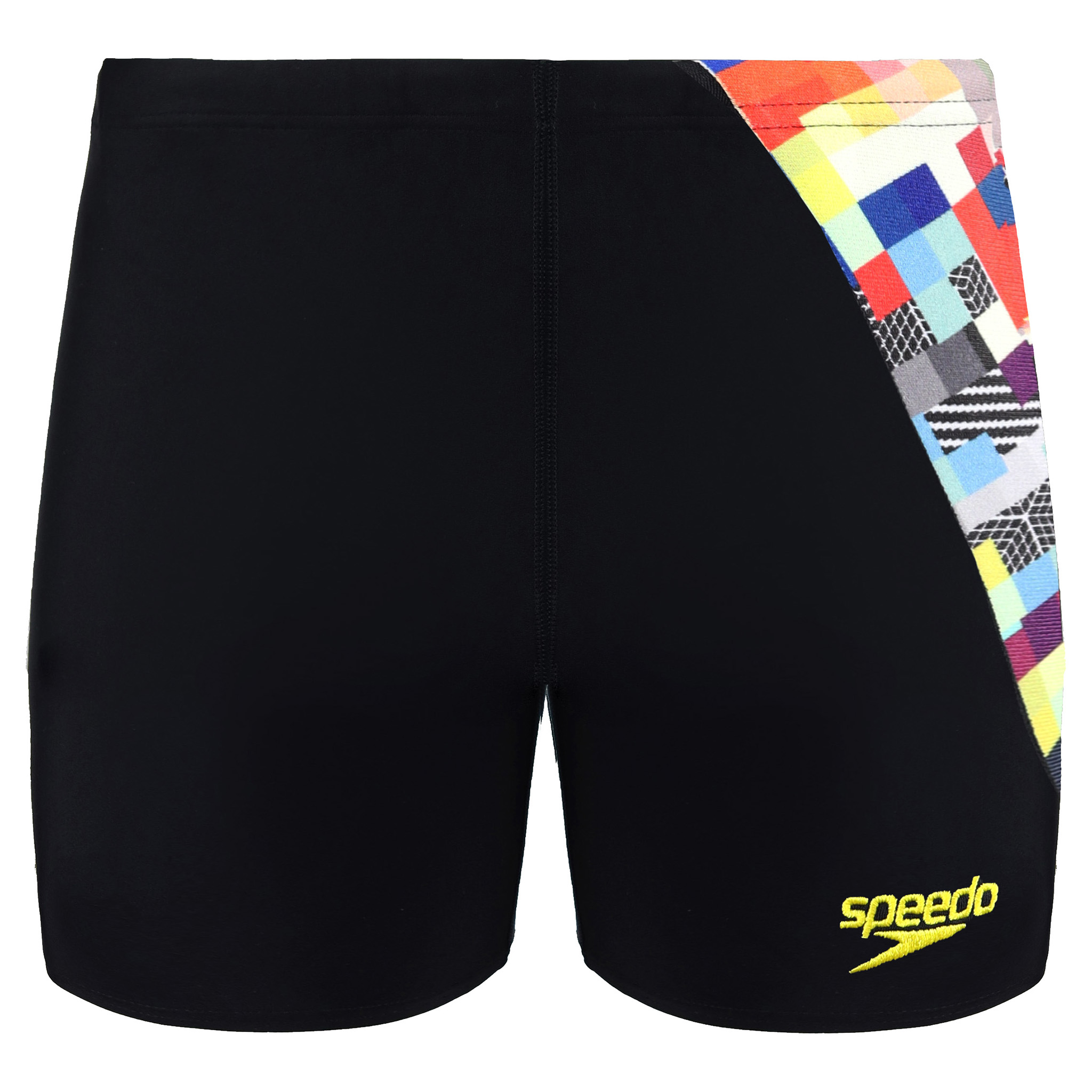 Speedo Childrens Unisex All Over Print Glichcode Digital Black Junior Swim Shorts 8 11732D832 - Multicolour - Size 15-16Y
