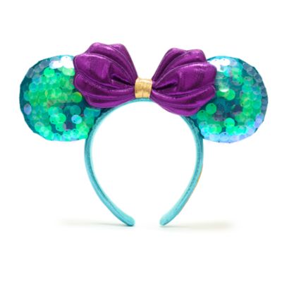 Disney 's Parks The Little Mermaid Minnie Mouse Ears Headband, - From Store's