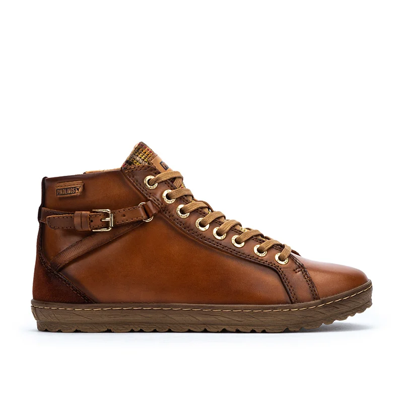 Pikolinos Lagos 901 Leather High Top Trainers