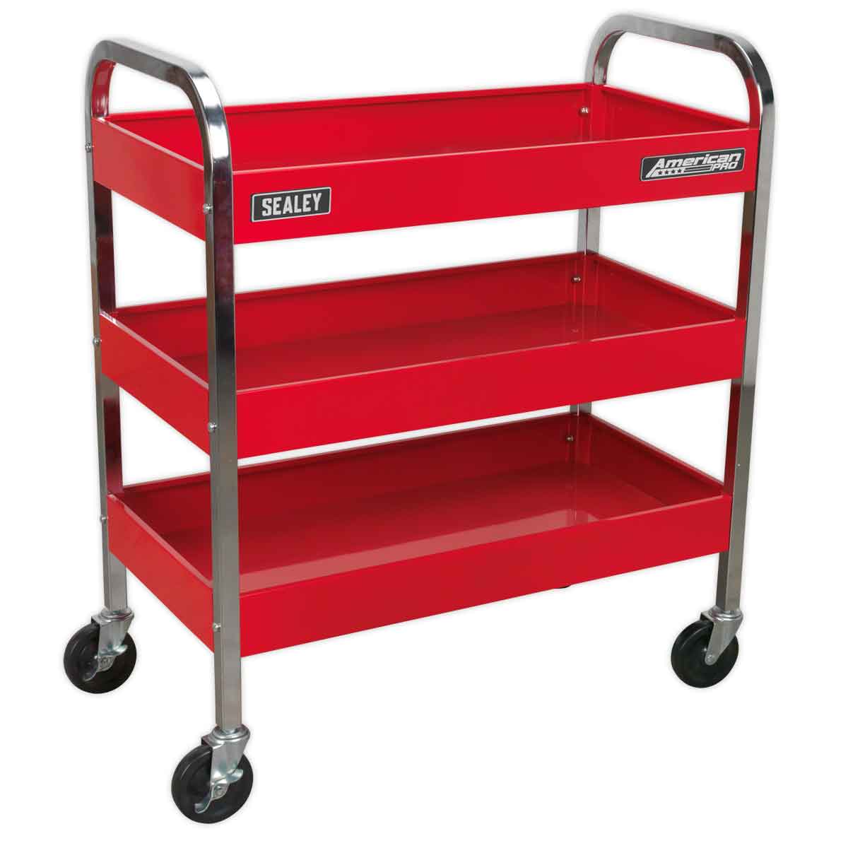 3-Level Utility Cart red