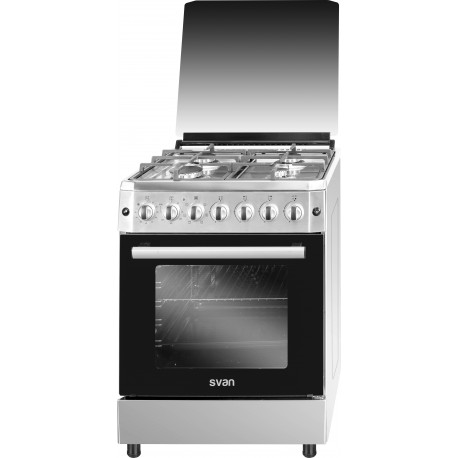 Svan Cocina 4 Fuegos 60x60 Cm Inox