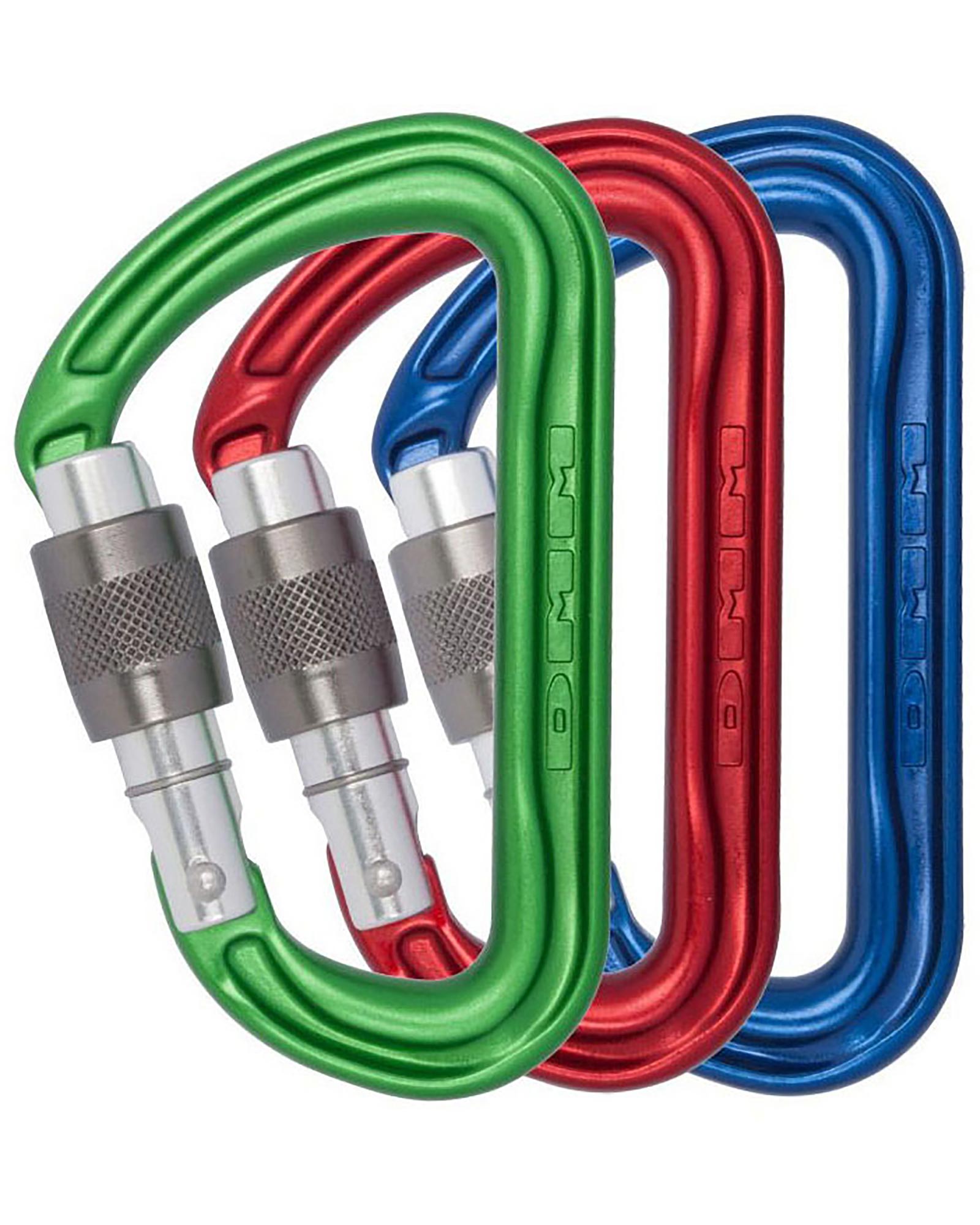 DMM Shadow Screwgate Carabiner Coloured 3 Pack