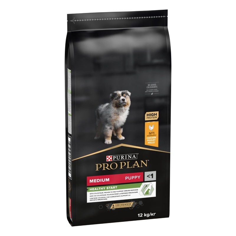 Purina PRO PLAN OPTISTART Chicken Medium Puppy Food 12kg x 2