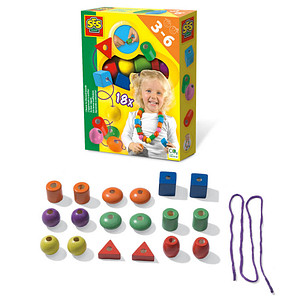 Creative SES Creative I Learn to Thread Beads Kit, Unisex, Ages Three to...