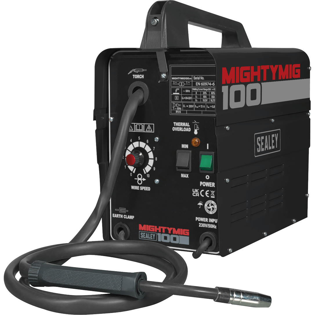Sealey 100A 230V No-Gas Mig Welder