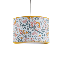 La Redoute Interieurs Majari 30cm Diameter Floral Cotton Lampshade by La Redoute
