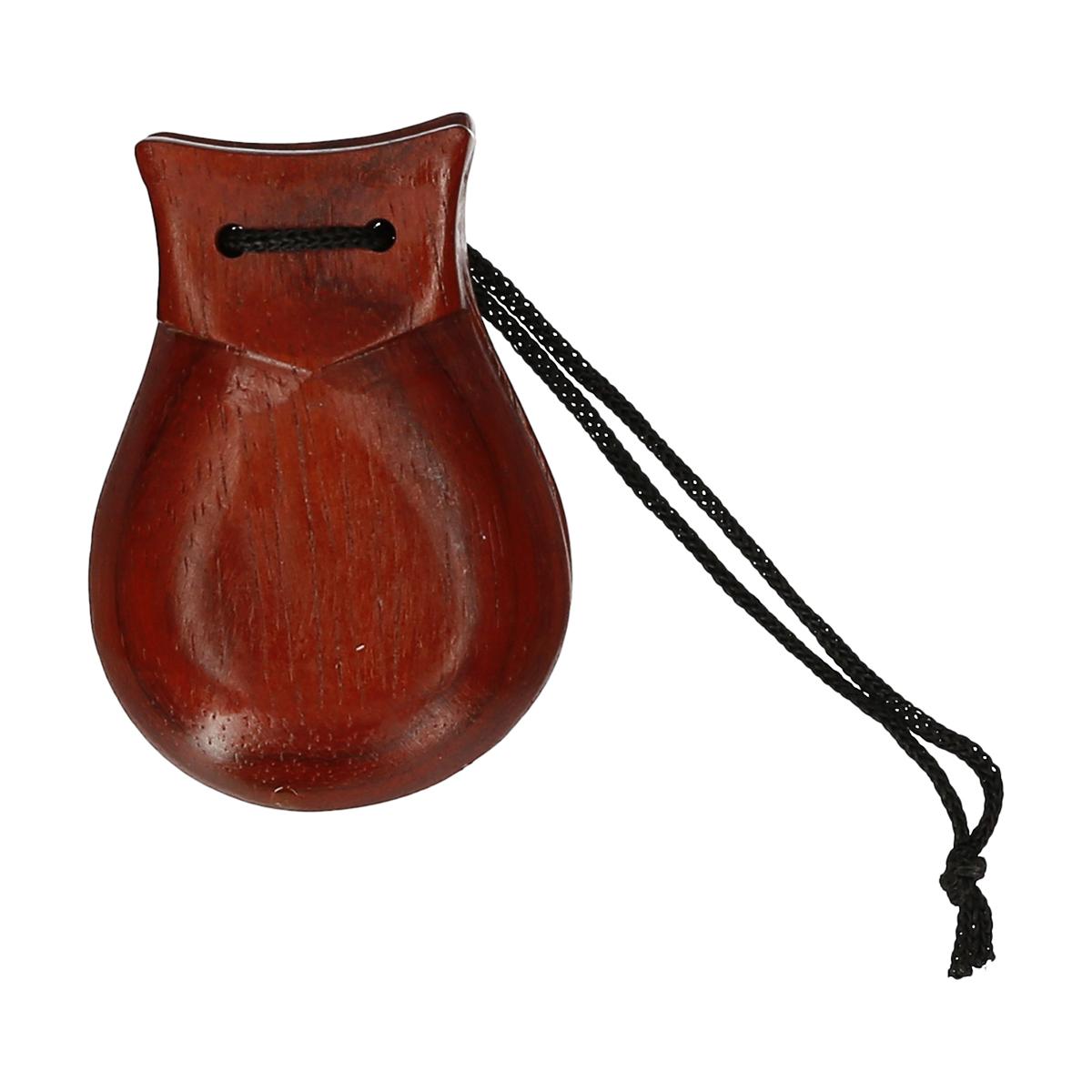 TOMTOP JMS Muslady Pair of Castanets Wooden Castanet Finger Clappers Musical Instrument Type 1