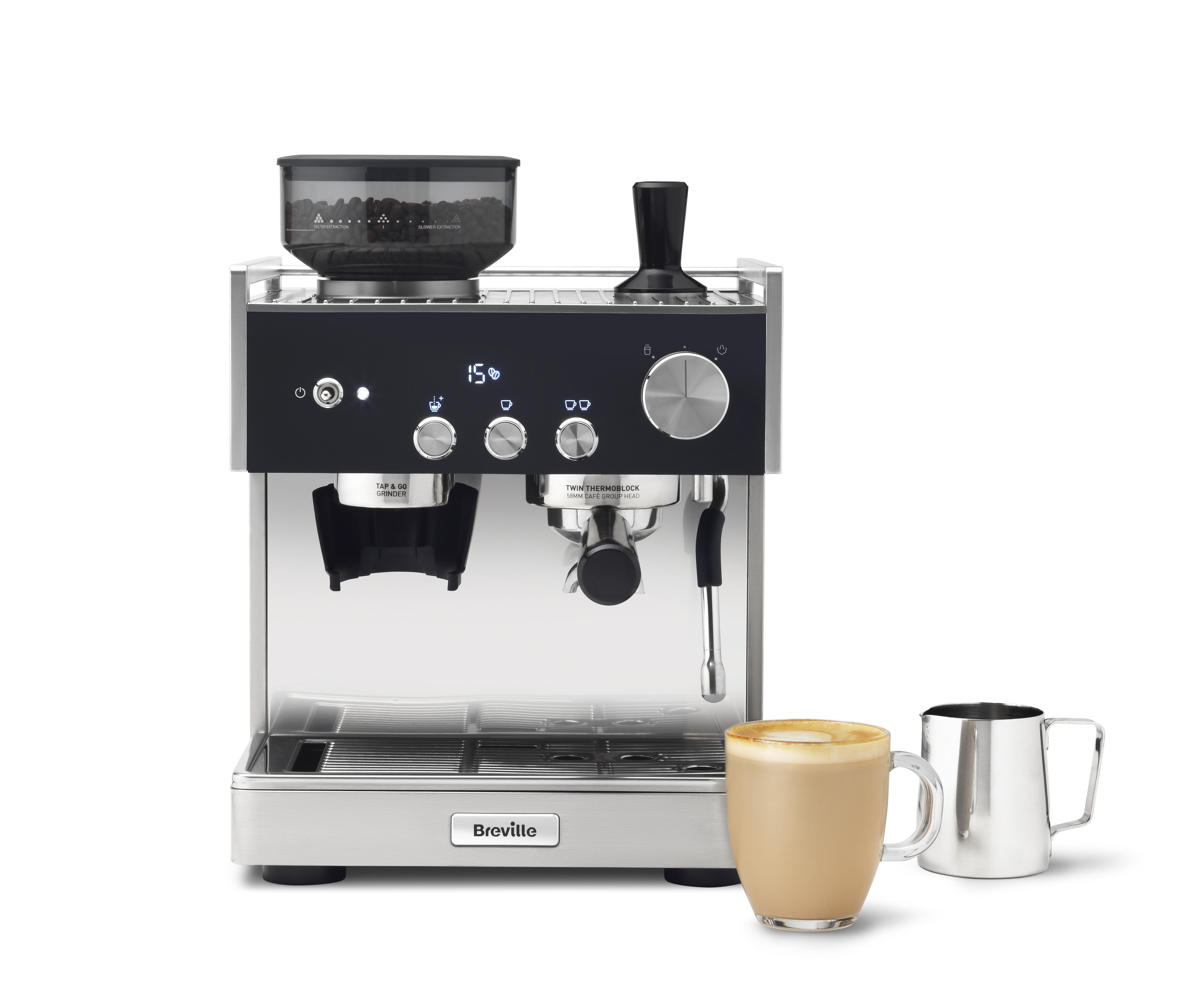  Barista Signature Espresso Vcf160 Bean To Cup Coffee Machine - Stainless Steel, Stainless Steel