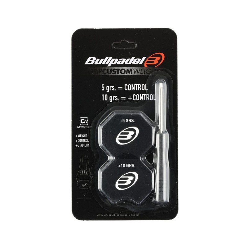 Bullpadel ACCESSORIES Bullpadel Custom Weight Black Grip