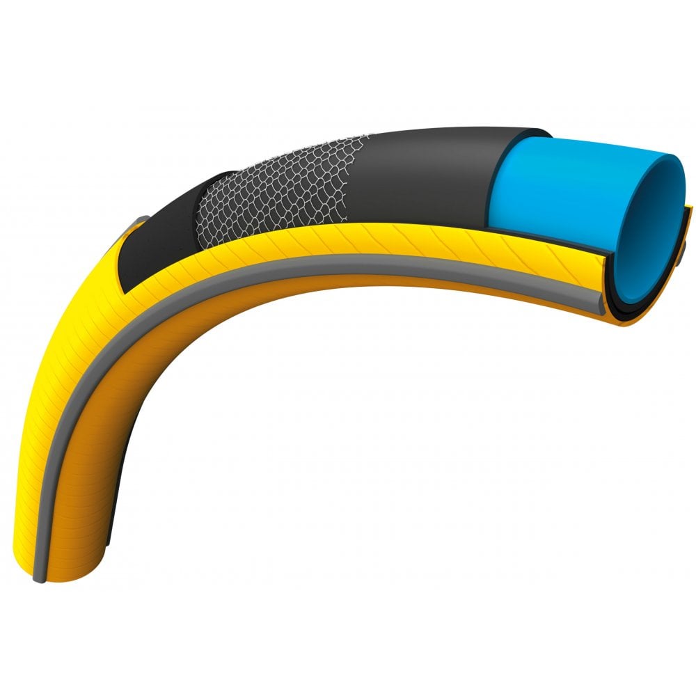 Hozelock  Tricoflex Ultraflex Hose, Yellow, 12.5 mm x 50 m