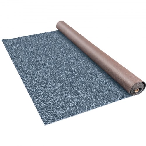 VEVOR Indoor Outdoor Rug Outdoor Carpet Grey 6x39.3' Area Rugs Runner for Patio Deck