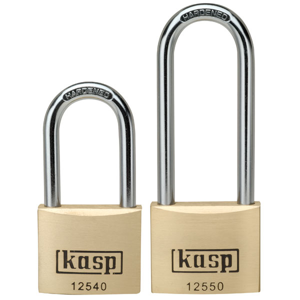 Kasp 125 Series Premium Brass Padlock 40mm Long