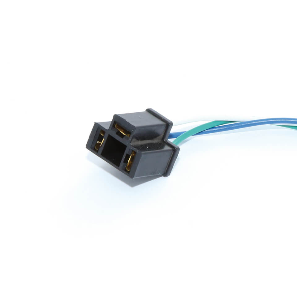 3-pin plug type A, female, for 12V H4 incandescent lamps, with 210 mm cable. for Women for Women