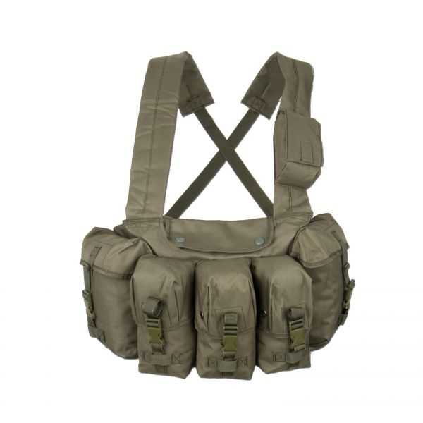 Mil-Tec Chest Rig Carrier Olive