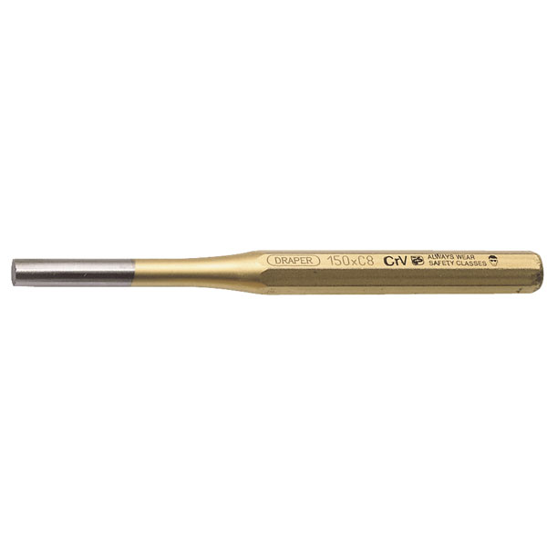 Draper Octagonal Parallel Pin Punch, 2.5 x 150mm