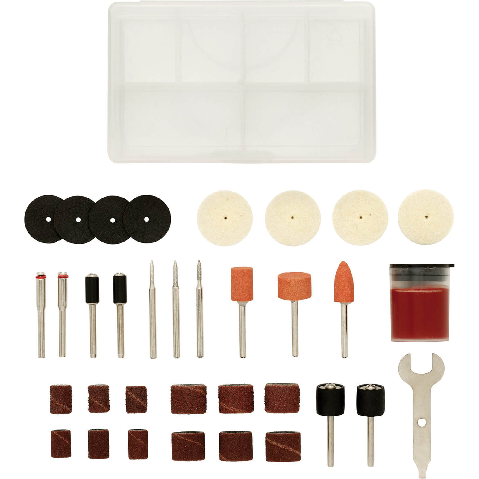 Draper Accessories Set For D20 Engraver/grinder (32 Piece) 08954