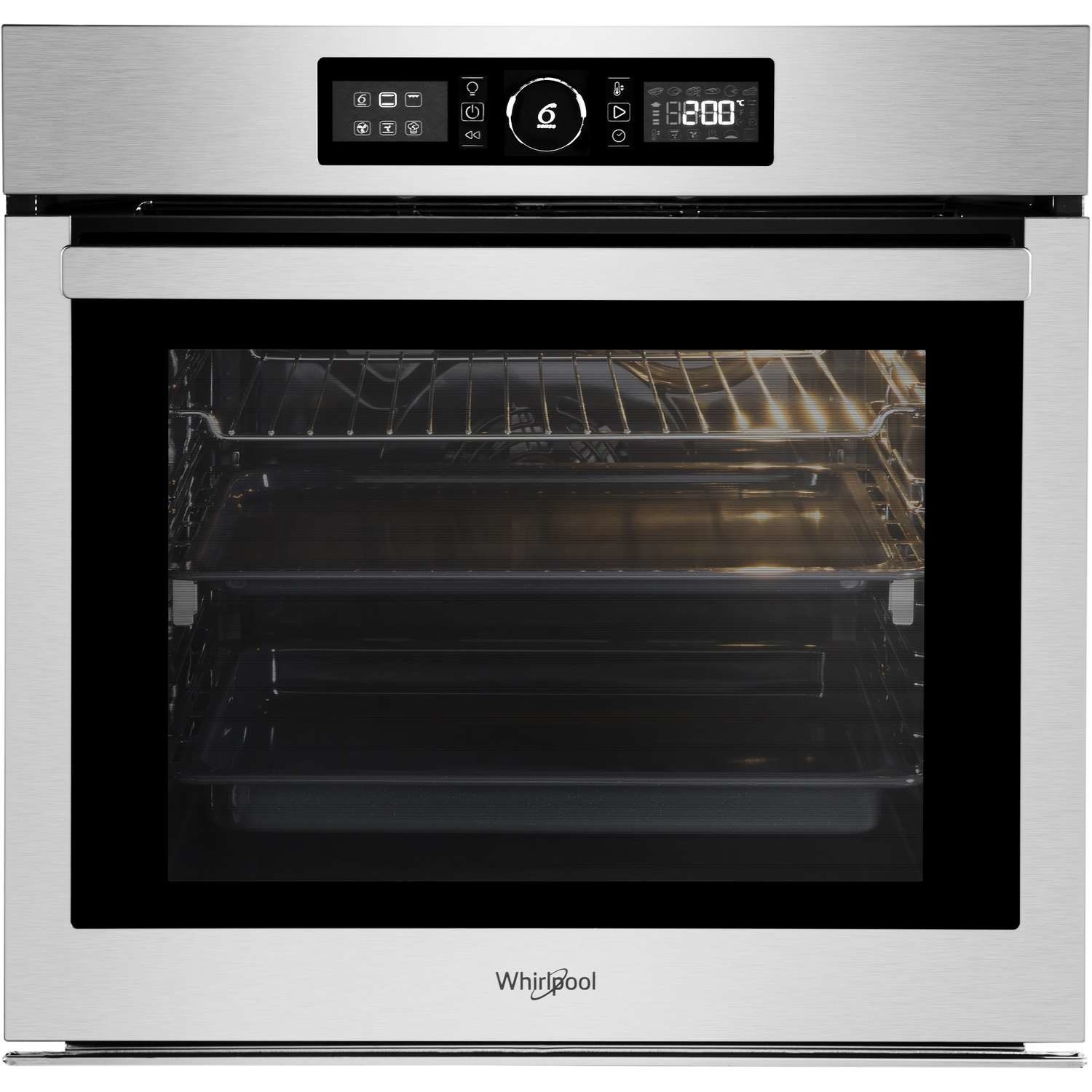 Whirlpool Absolute AKZ96270IX Built In Electric Single Oven - Stainless Steel - A+ Rated