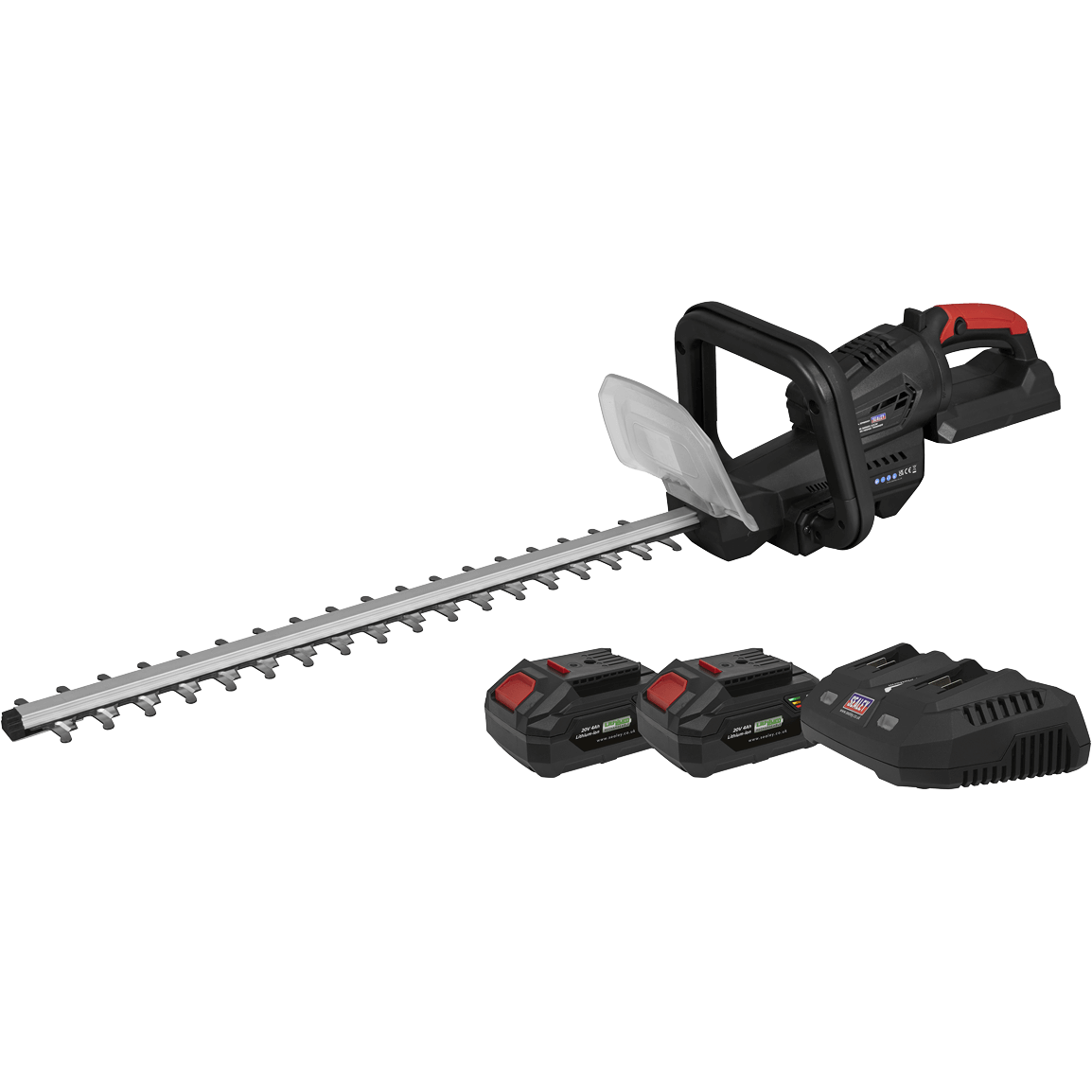  CP40VHT Twin 20v Cordless Hedge Trimmer 520mm 2 x 4ah Li-ion Twin Battery Charger