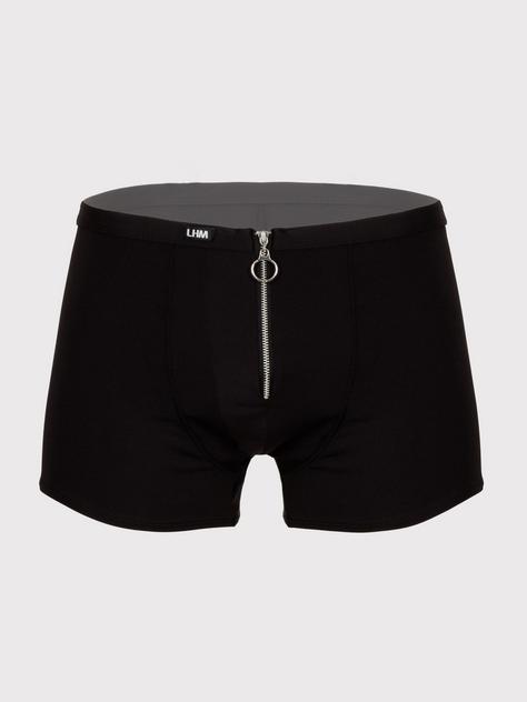 LHM Zip Front Microfibre Boxer Shorts