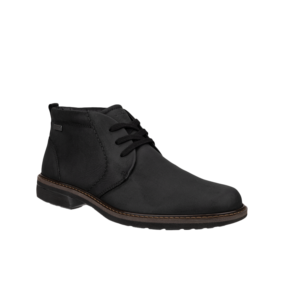 ECCO Lace-up Boots Black Turn 7.5