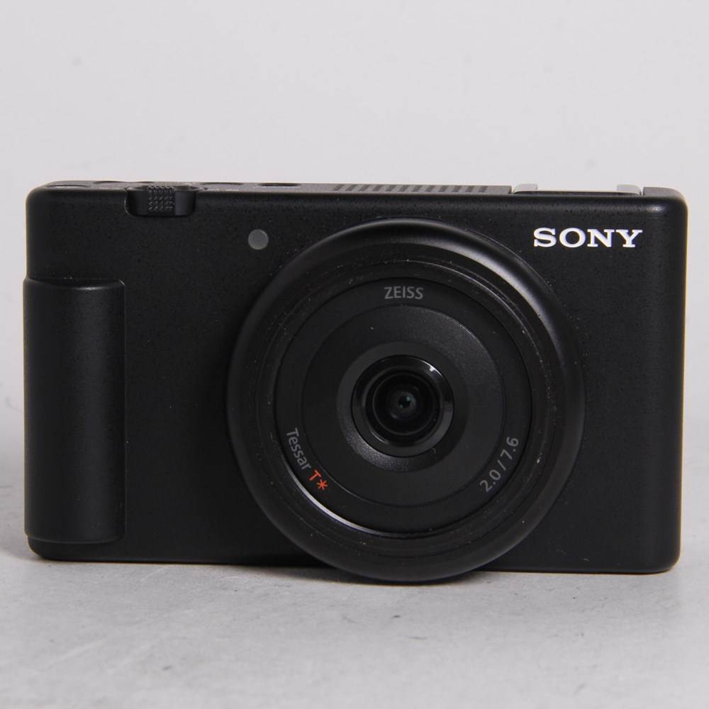 Sony ZV-1F Compact Vlogging Camera - Black, Black