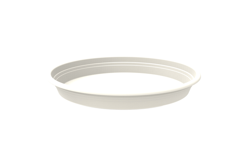 Hadley Universal Saucer Round 19cm - White