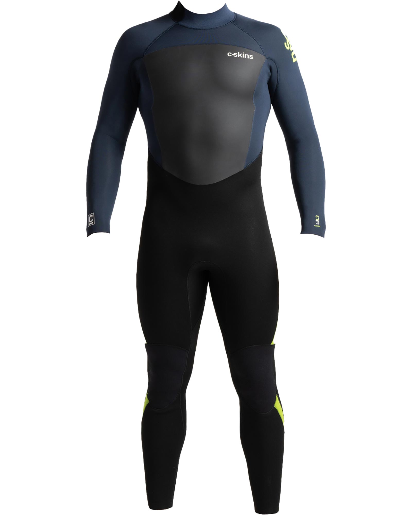 C-Skins Wetsuits C Skins Legend 4/3mm Back Zip Wetsuits 2022 - Black / Blue