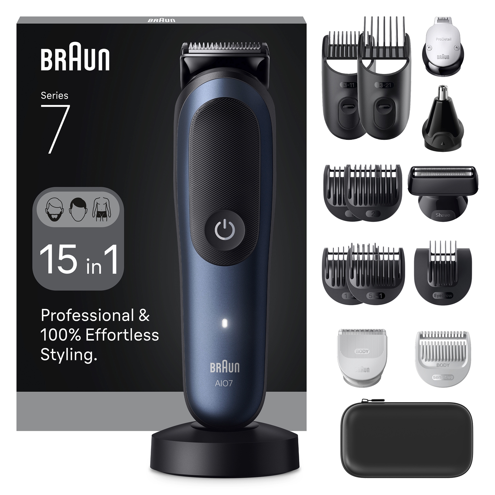 Braun All-in-one Trimmer Style Kit Series 7 Aio7580