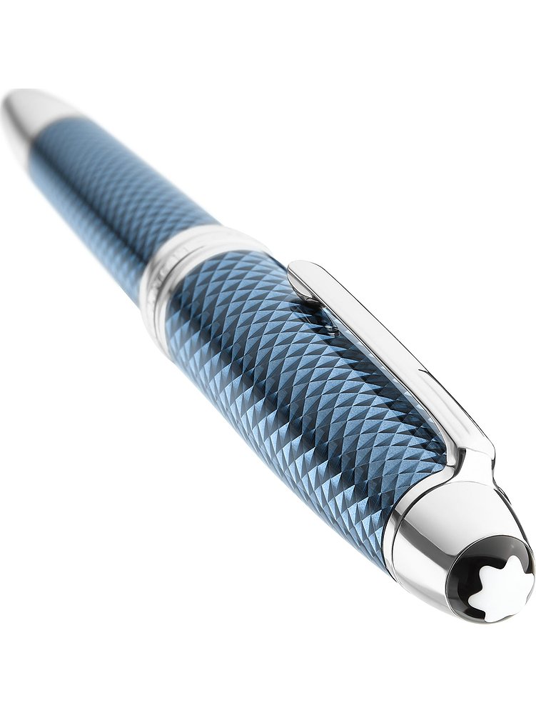  - Penna A Sfera Meisterstück Glacier Solitaire - Penne A Sfera - Blu